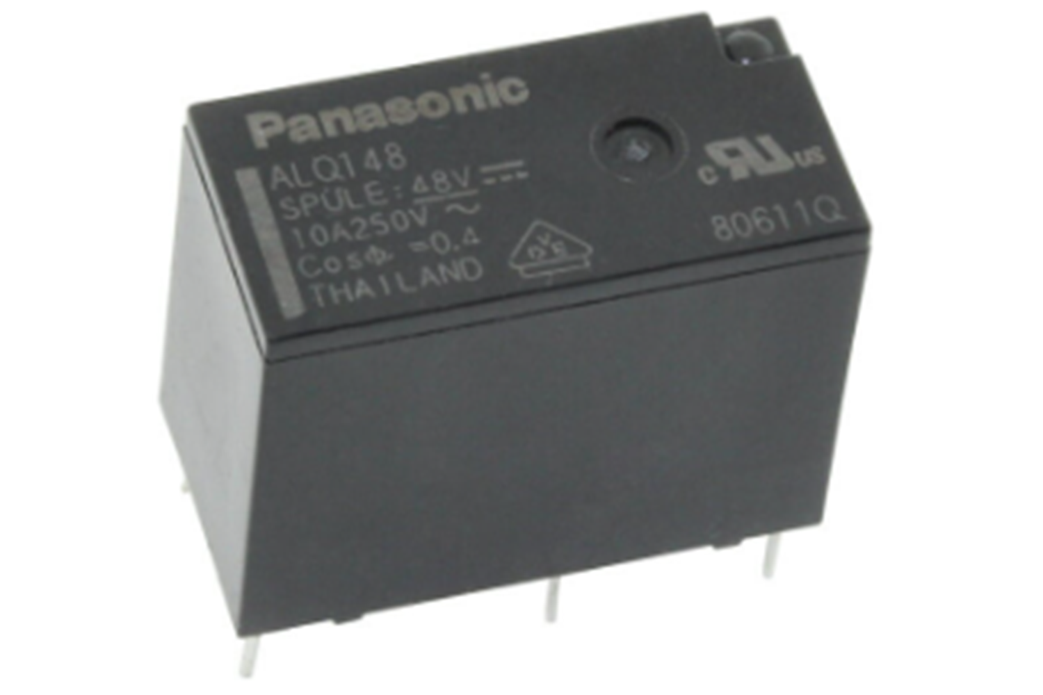 ALQ148A01 - RELAY POWER 10A 48VDC 1FormC