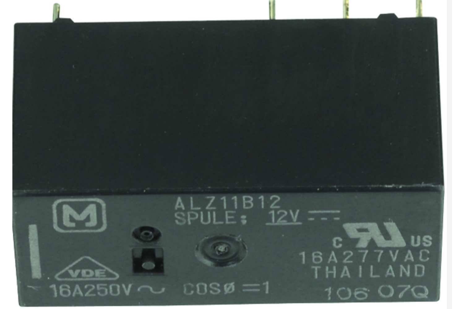 ALZ11B12 - RELAY 16A 12V 1FormC